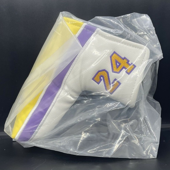 Kobe Bryant Mamba #24 Golf Blade Putter Head Cover Los Angeles Lakers - Picture 5 of 6